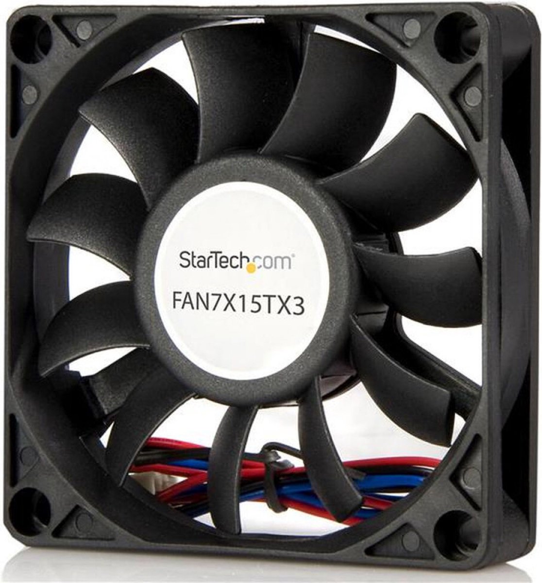 StarTech.com 70x15mm Ventilator voor Computerbehuizing met Kogellagers en TX3 Connector - Case Fan