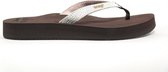 Slippers Reef Star Cushion Sassy Dames - Marron / White - Taille 40