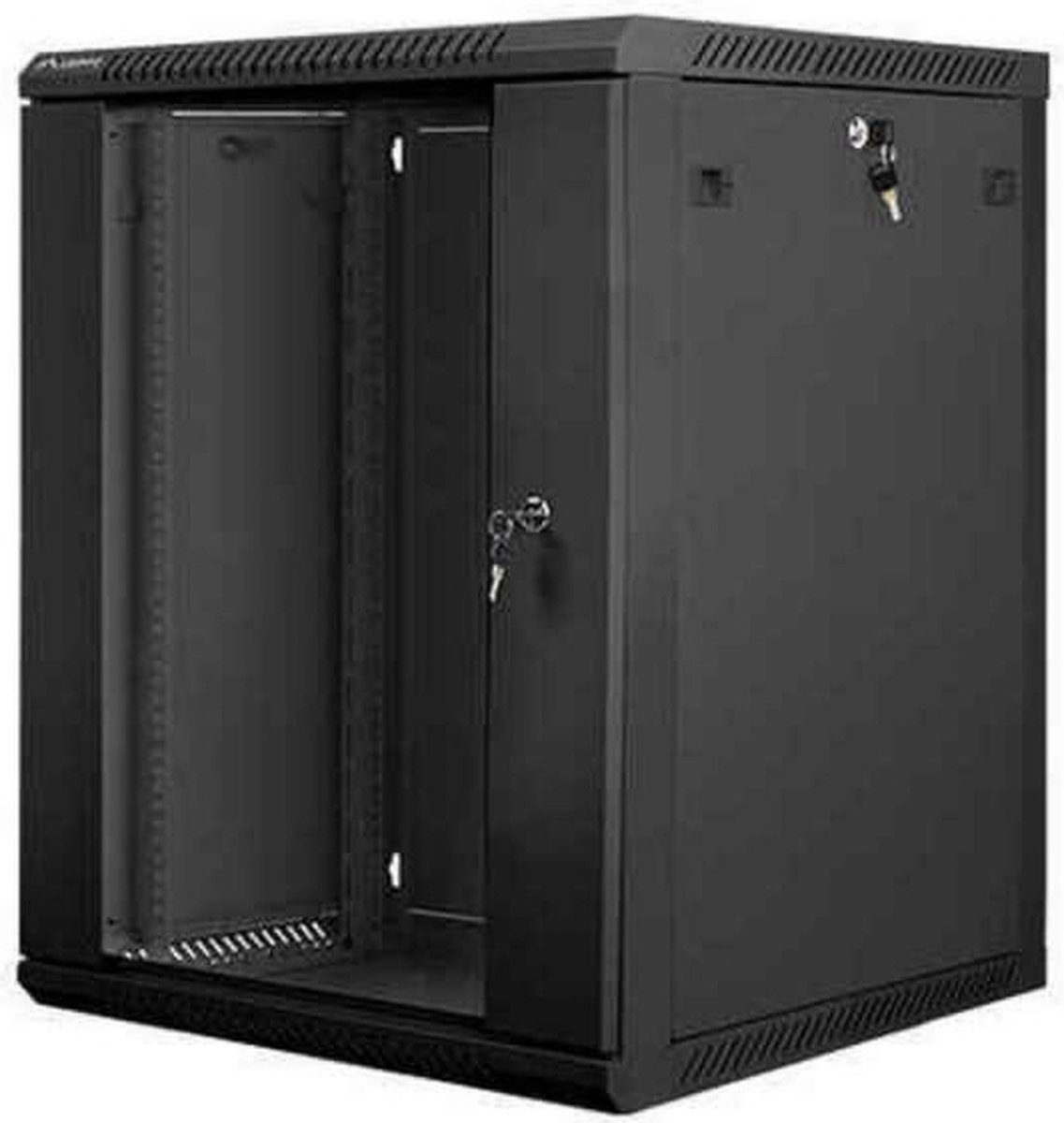 Wall-mounted Rack Cabinet Lanberg WF01-6615-10B