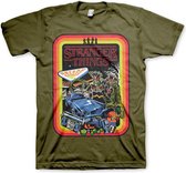 Stranger Things shirt - Retro Poster maat 2XL