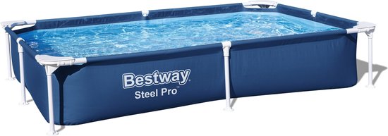 Bestway Steel Pro Zwembad - 221x150x43 cm