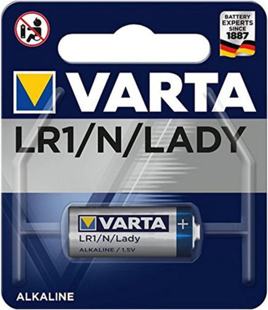 Varta Batterij - Lady Lr1 - High Energy Alkaline - 1,5 Volt