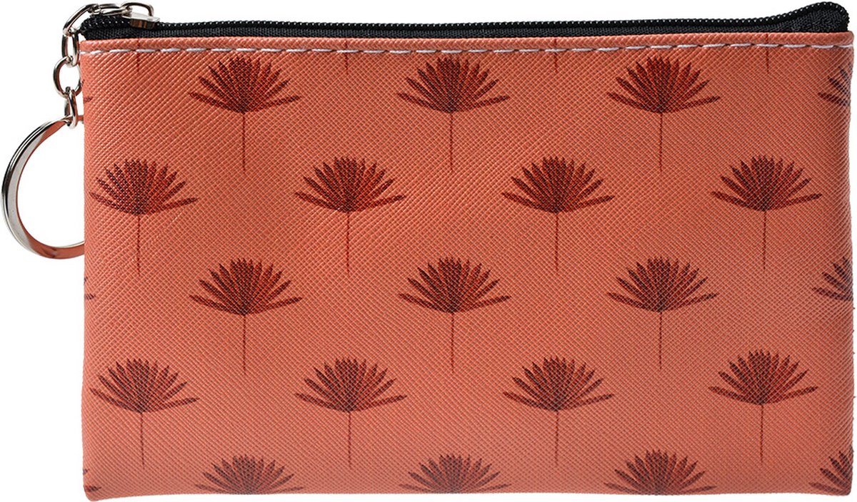 Juleeze Portemonnee 10x15 cm Bruin Polyester