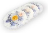 Resin Art JR: Geode onderzetters / Set van 4 onderzetters / Handgemaakte onderzetters / Epoxy onderzetters
