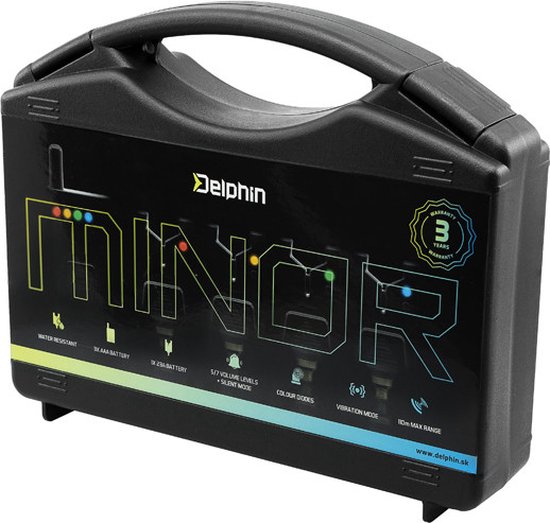 Delphin Minor Beetmelderset - 3+1 - waterdicht - met transportkoffer van Delphin — afbeelding 2