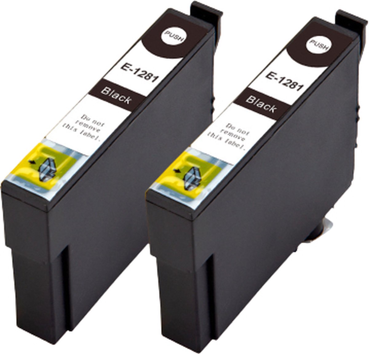 Inktcartridges 2x Zwart Geschikt voor Epson T1285 | Multipack - Geschikt voor Epson Stylus SX125, SX130, SX235W, SX420W, SX425W, SX435W, SX445W, Stylus Office BX305F, BX305FW - Inktpatronen - cartridges - patronen