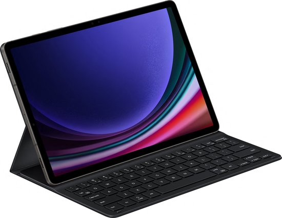 Samsung Galaxy Tab S9 Keyboard Cover - QWERTY - Zwart - Bol