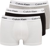 Calvin Klein Boxershorts - Heren - 3-pack - Grijs/Wit/Zwart - Maat M