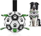 Honden bal met touw | Middel en grote honden | Interactie | Speelgoed voor hond | Buitenspelen | Huisdieren | Opblaasbaar