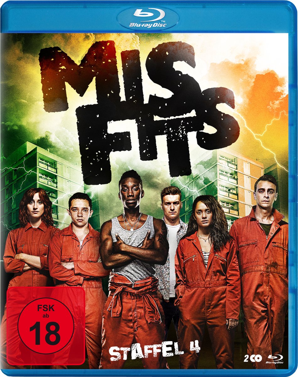 Misfits Staffel 4 (Blu-ray)