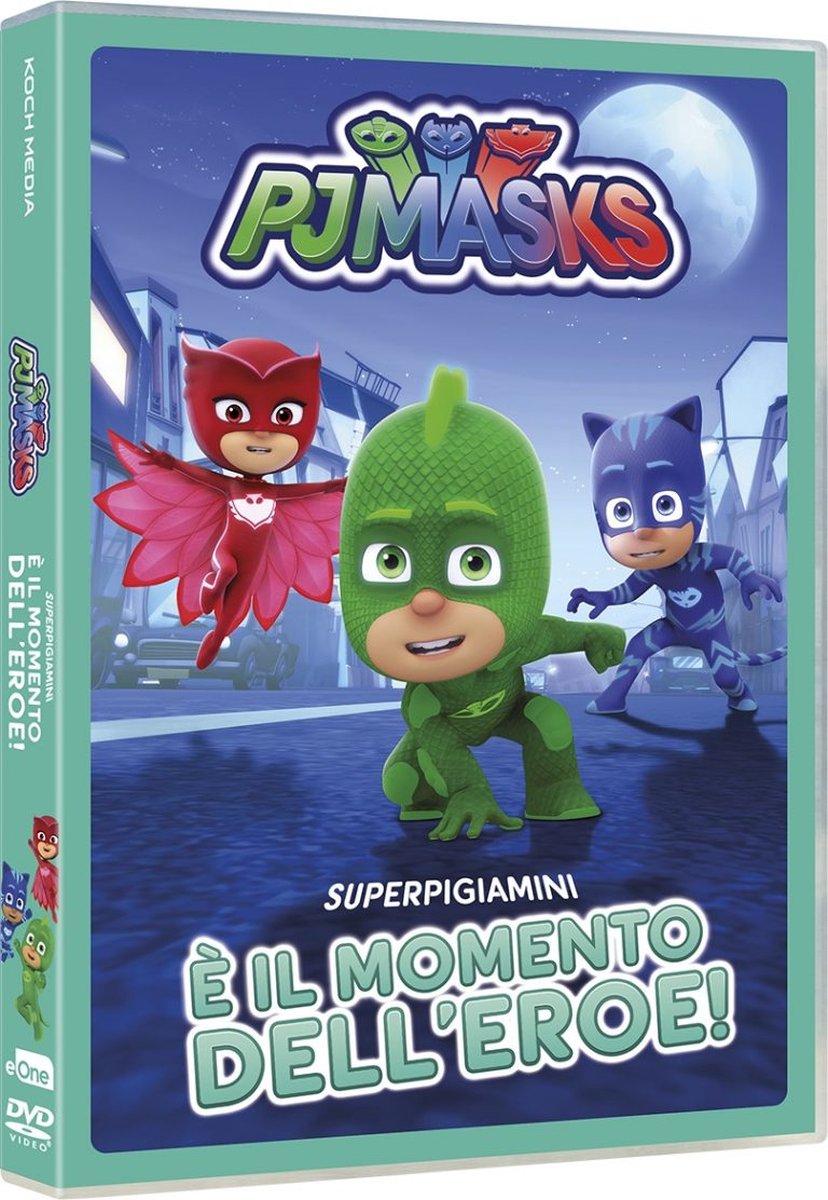 PLAION PJ Masks DVD Engels, Italiaans