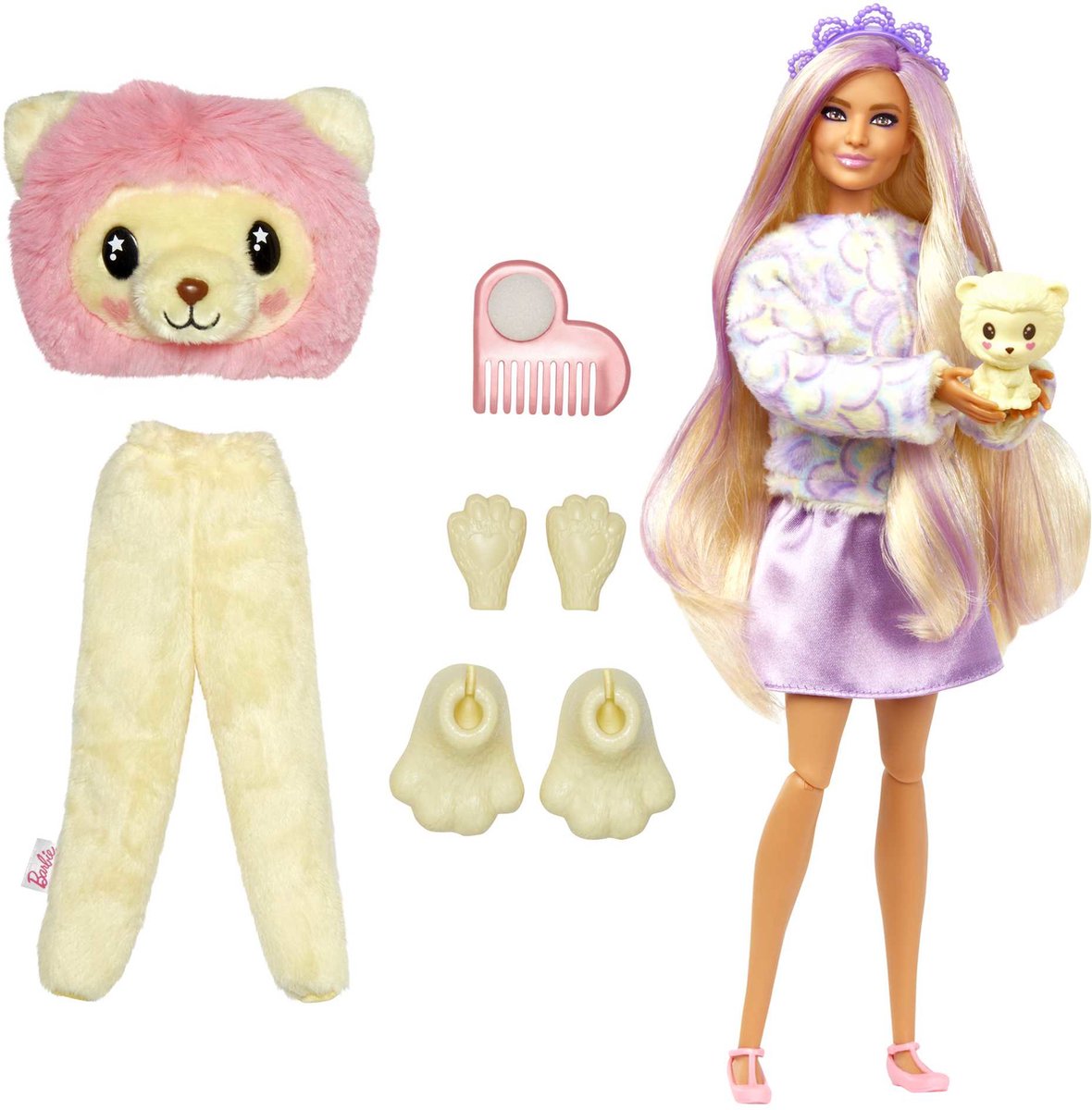 Barbie Cutie Reveal Leeuw - Barbiepop — afbeelding 3