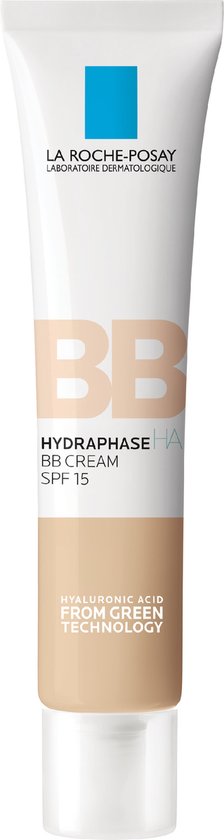 La Roche-Posay Hydraphase HA BB Cream SPF15 Licht 40ml getinte, hydraterende dagcreme met hyaluronzuur