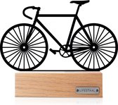 Ornement sur pied - Décoration salon - Décoration - Déco maison - Vélo - Vélo de course - Vélo vélo - 22,5 x 18 cm