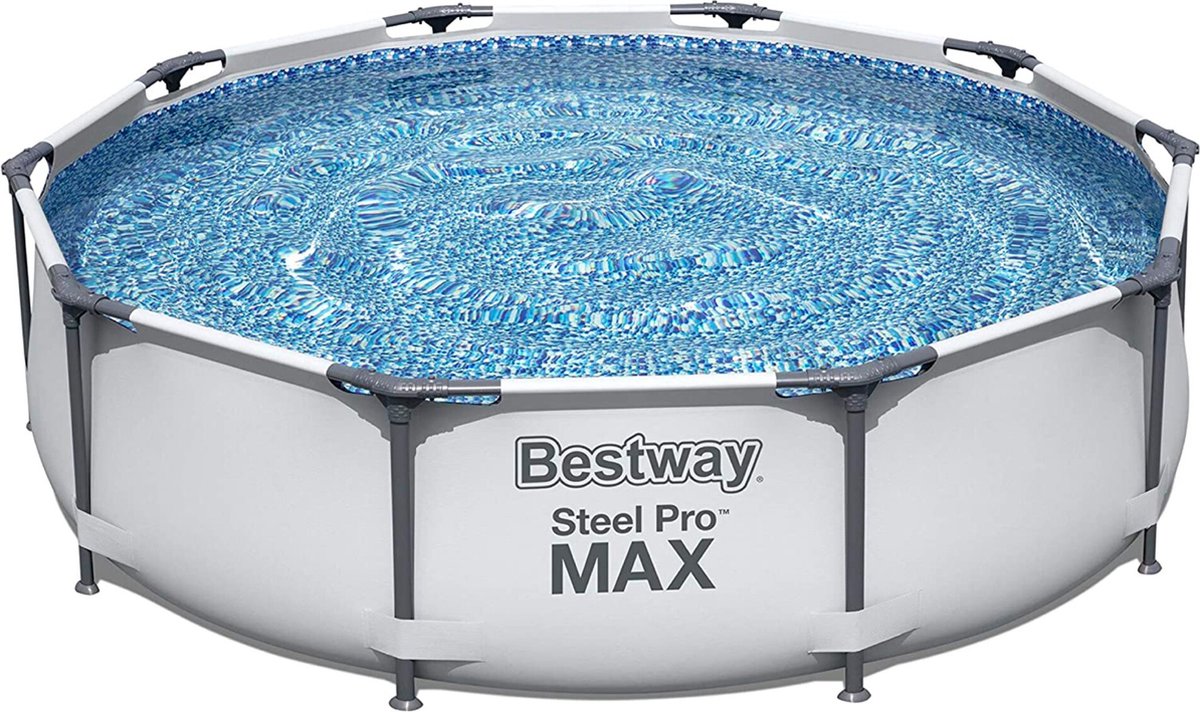 Bestway Zwembad Steel Pro MAX 56406 - FrameLink Systeem - Eenvoudig op te Zetten - 305 x 76 cm — afbeelding 14