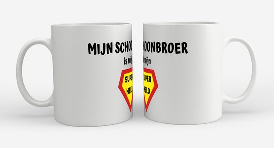 Akyol - i love schoonbroer koffiemok - theemok - rood - Broer - de