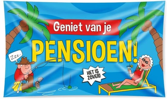 Drapeau - Pension - 150x90cm