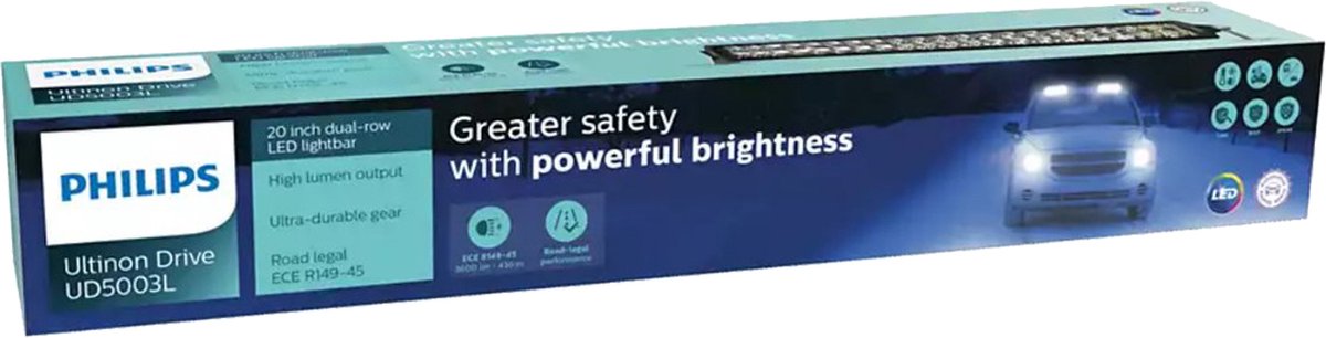 Philips Ultinon Drive 5003L 20 inch dubbele rij LED lightbar – foto 6