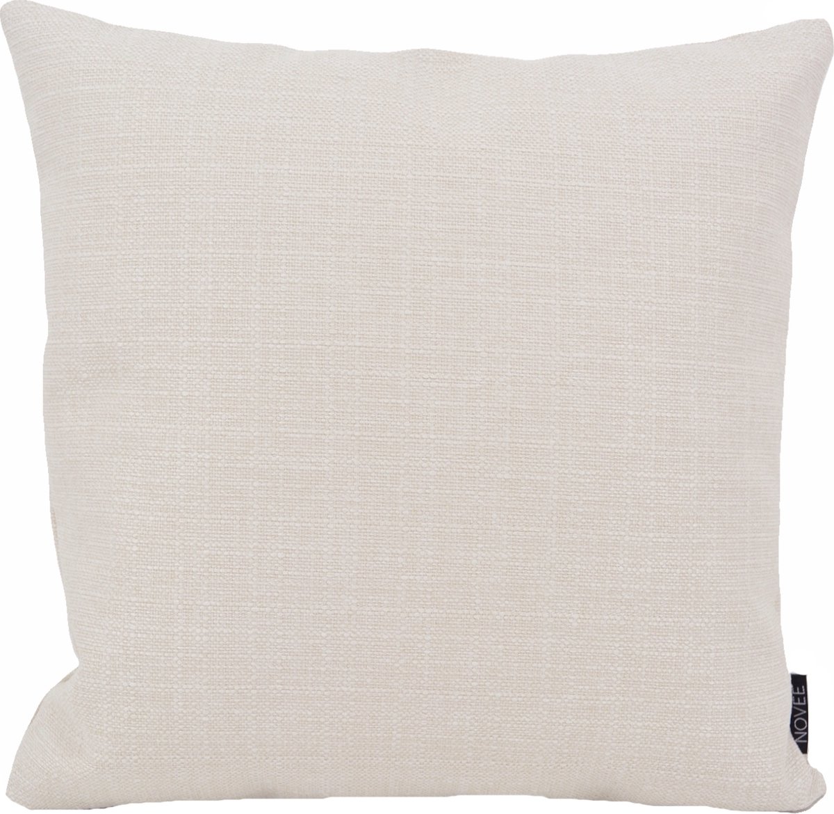 NOVÉE Madeira Cream Kussenhoes | Polyester | 45 x 45 cm Crème
