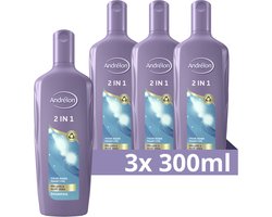 Andrélon 2in1 Shampoo & Conditioner- 3 x 300 ml