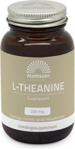 Mattisson - L-Theanine 200 mg - Aminozuur Camellia Sinensis - Supplement Stemming, Slaap & Angst - 60 Capsules