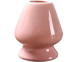 Matcha Chasen Houder - Matcha Klopper Houder - Houder Matcha Theeklopper - Whisk Houder - Roze