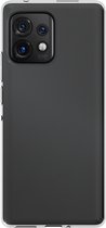 iMoshion Hoesje Geschikt voor Motorola Edge 40 Pro Hoesje Siliconen - iMoshion Softcase Backcover smartphone - Transparant