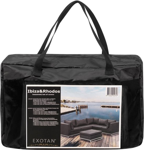 Waterdichte hoes voor een ligstoel in de tuin, 420D Oxford-stof