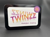 FlexJuf Twinzz Klokkijken analoog - hele en halve uren (educatief spel rekenen)