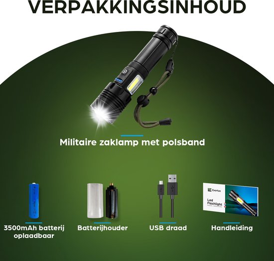 Beste oplaadbare zaklamp van 2026