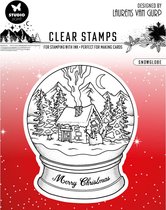Clear stamp Snowglobe - essentials nr. 296