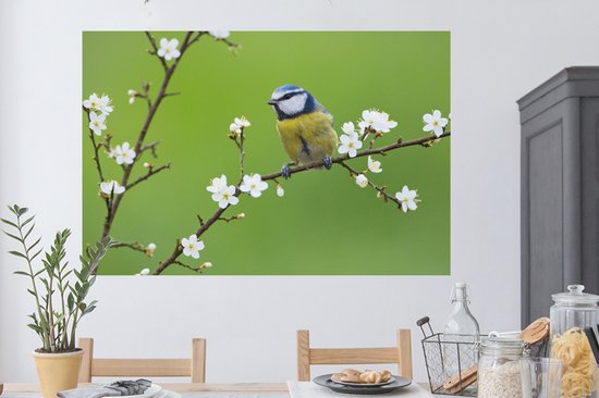 Botanische Jungle muurcirkel - behangcirkel - muursticker