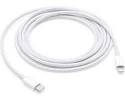 Câble d'origine Apple USB-C vers Lightning 2 mètres Wit