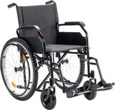 Sky Offroad rolstoel met luchtbanden - Mountainbike banden - Zwart - Inklapbaar / opvouwbaar - Zitbreedte 46 cm