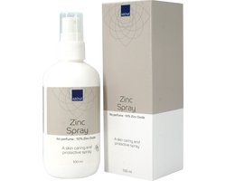 Abena Zinkspray - Ongeparfumeerd - 100 ml - 10% Zinkoxide - Gevoelige Huid Behandelen Zonder aan te Raken - Vegan