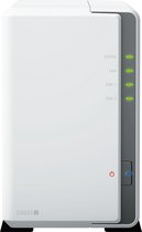 Synology DS223j - NAS - Western Digital RED 4TB (2x 2TB) - Wit