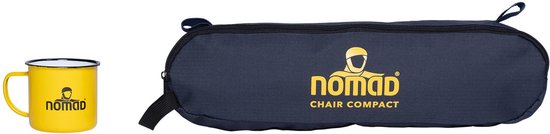 NOMAD® Campingset 2x Stoel 1x Tafel - Lichtgewicht & Compacte Campingmeubels - 2x Campingstoel + Campingtafel - Gemakkelijk op te zetten - Sterk Frame - Incl Hoezen — afbeelding 5