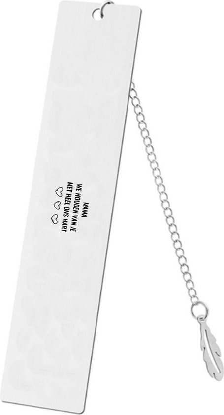 Akyol - maman nous t'aimons de tout notre coeur signet - Maman - la plus douce des mamans - cadeaux fête des mères - fête des mères - cadeau - cadeau d'anniversaire - anniversaire - cadeau - cadeau - cadeau - articles mère