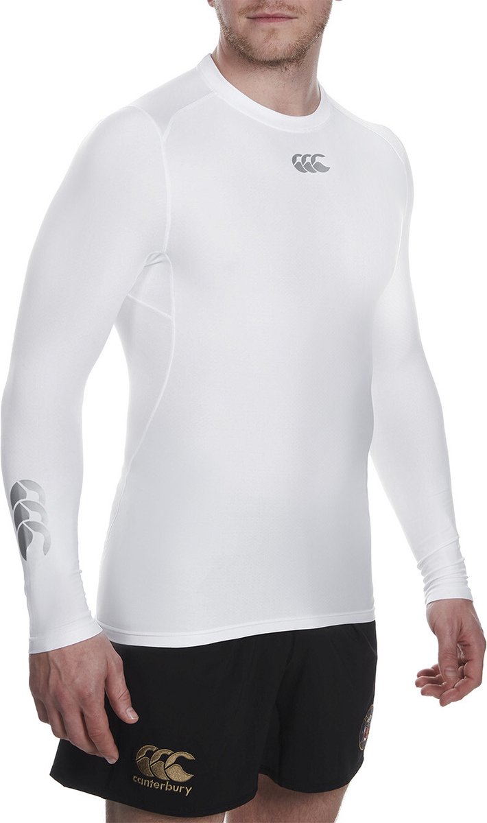 Canterbury Long Sleeve Thermo Shirt - Men - wit