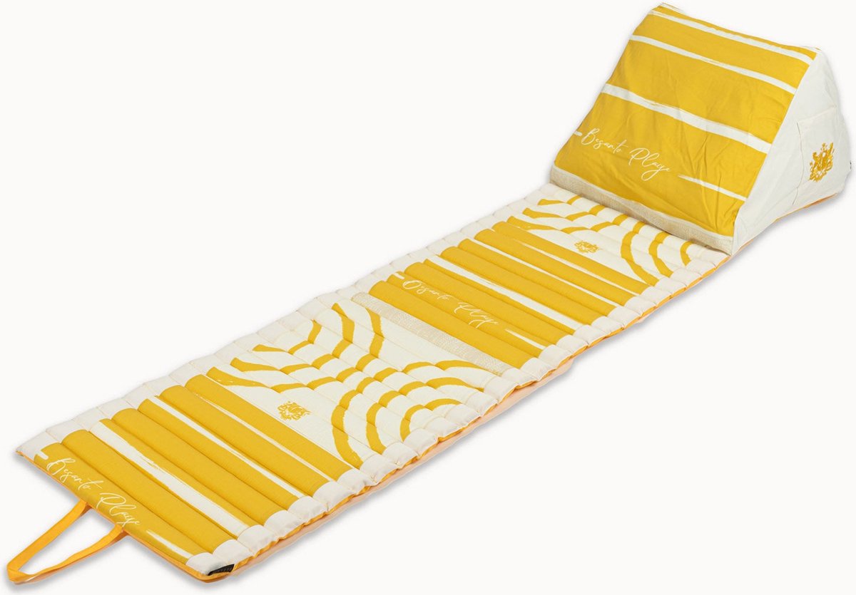 Strandmatras - besarto plage yellow
