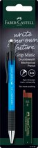 Faber-Castell vulpotlood - Grip-Matic 1375 - B - 0.5mm - blauw - op blisterkaart - FC-137598