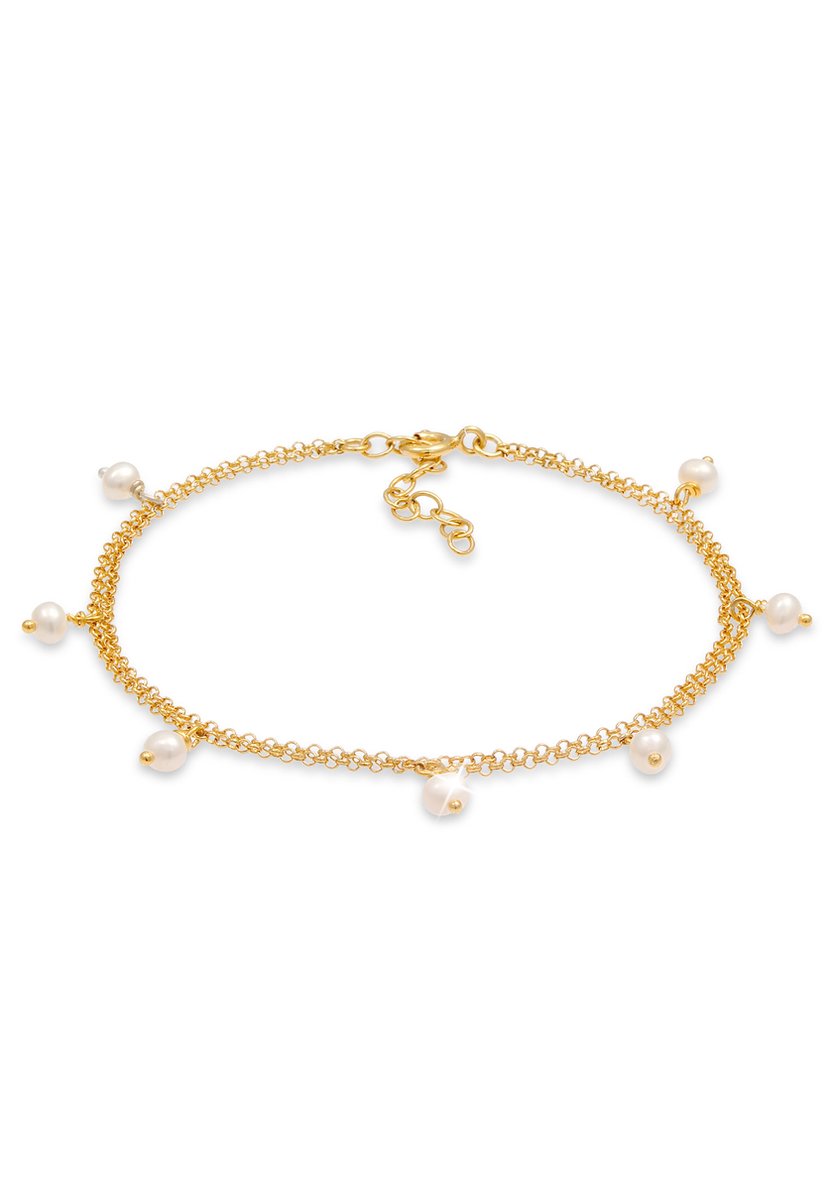Elli - Armband - Dames zoetwater gekweekte parel Hanger Speels van 925 Sterling Zilver - Dames