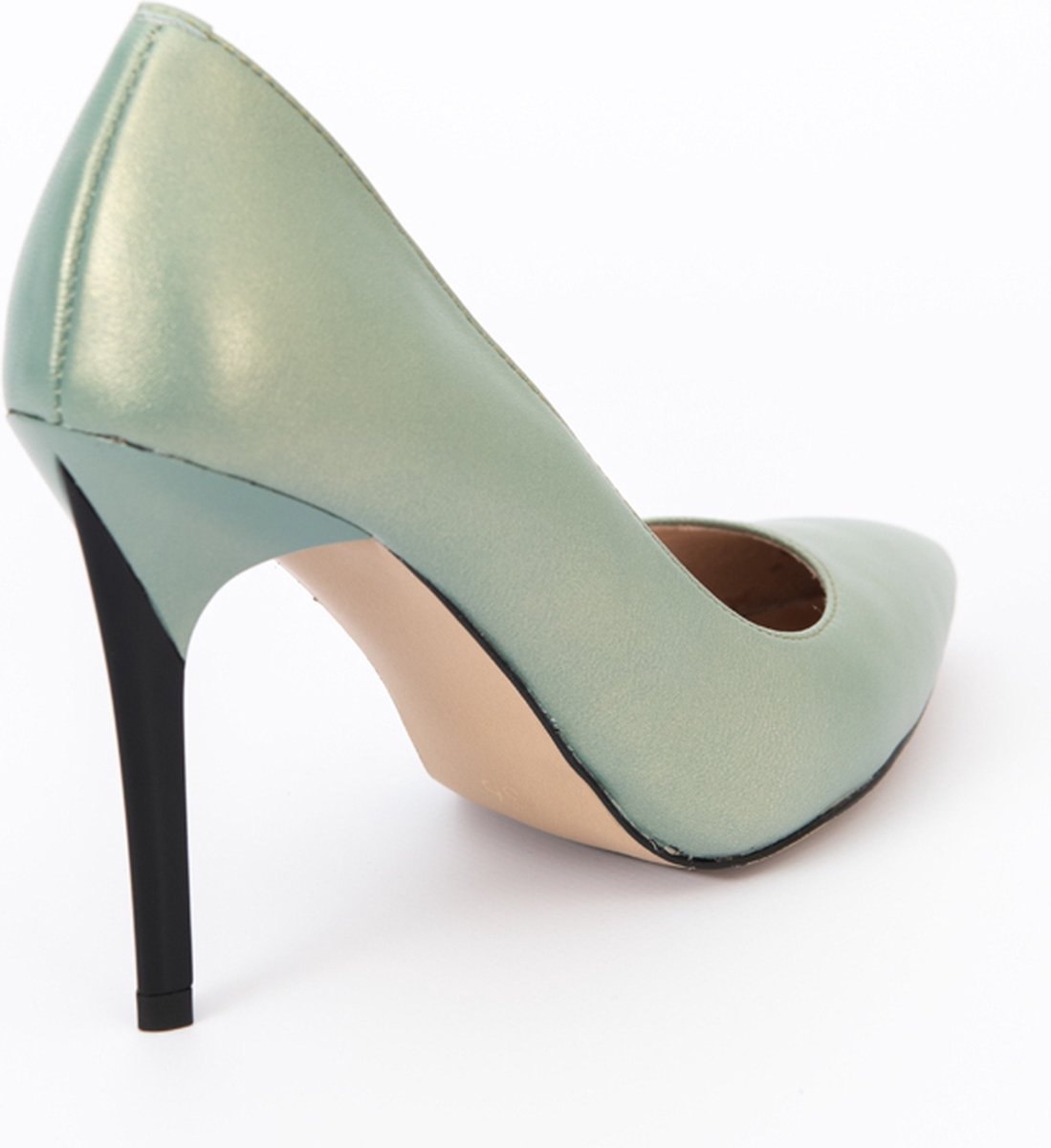 Zerba - Dames Pumps - Maat 36 - Mint Groen - Leer - Eraga | bol