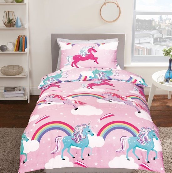 Pure Kinderdekbedovertrek hondje - Multi - (140x200/220 cm Pure Kinderdekbedovertrek hondje - Multi - (140x200/220 cm