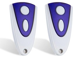 Handzender voor Novoferm Mini Novotron 502 - MAX43-2 - Voordeelpack 2 Stuks