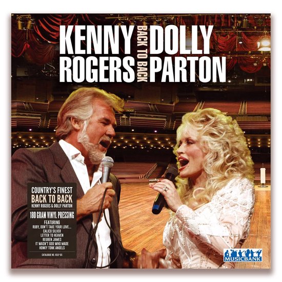Kenny & Dolly - Back To Back (LP)