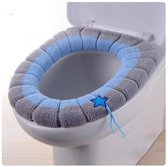 1Pcs Badkamer Toilet Seat Cover Zachte Warmer Wasbare Mat Cover Pad Kussen