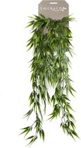 Decoratie kunstplanten Bamboe hangende takken 75 cm - Kantoor of huis kunst planten