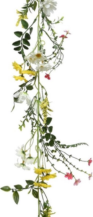 Planten slinger - kunstplant - geel - 180 cm - kunsttakken