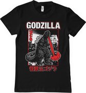 Godzilla Japans Shirt - Atomic Breath maat L